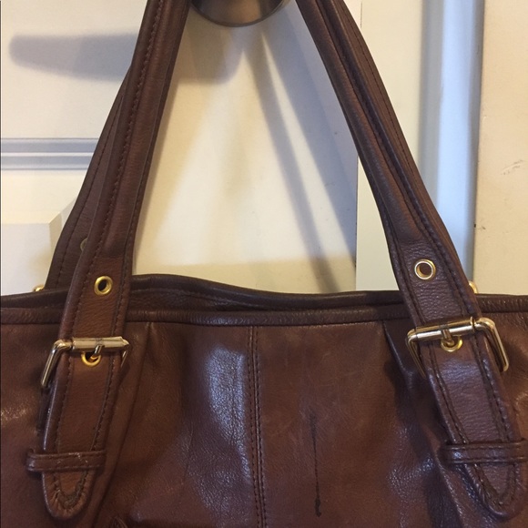 Large leather tote - Picture 3 of 8